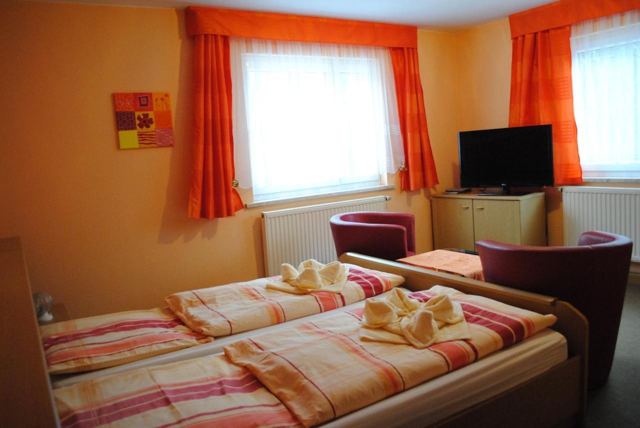 Pension Adolfshaide Wurzbach Bagian luar foto